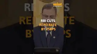 RBI cuts policy #reporate by 25 bps from 6.5% to 6.25% | #rbipolicy