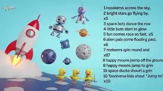 Aventura de Conteo – Canción Infantil para Aprender a Contar  Tooniverse