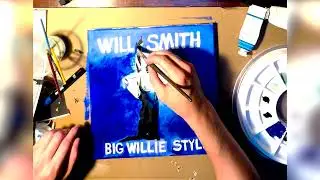 Album Cover Painting - Will Smith/Big Willie Style