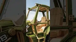 Green Bamboo JCB | Village Man Creativity | Real Not Fake 😮
