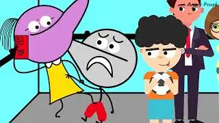 TYPES OF PEOPLE IN LIFT | Angry Animation #comedy #funny #cartoon