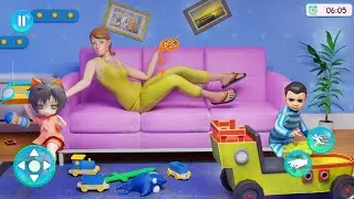 Twins Mother Simulator Life #1 | Real Family Life Gameplay | Android Simulation Game