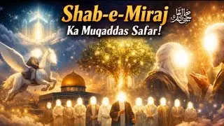Shab-e-Miraj | Woh Raat Jab Zameen Aur Aasman Mil Gaye | 50 Se 5 Namaz Ka Tohfa🤲&hearts;️💯👍🕋