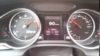 Audi RS5 4.2 V8 CFSA 450KM Stock Acceleration