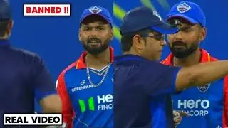 Watch :Rishabh Pant BANNED Video | Know Why R Pant Suspend for RCB vs DC Match | R Pant IPL 2024 BAN