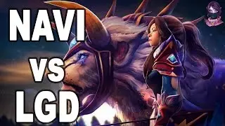 NaVi vs LGD HighLights The International 6 Group A Dota 2 #ti6