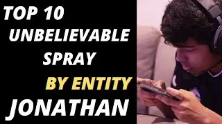 Jonathan Top 10 Unbelievable Spray You have Never Seen / Jonathan Top 10 Pubg Moments