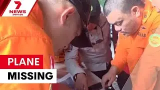 11 people on board missing Indonesian flight | 7NEWS