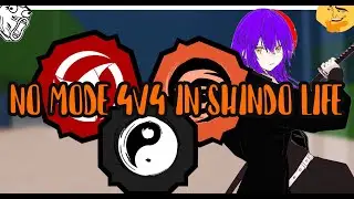 Just a 4v4 with fans in Shindo life(No mode 4v4)