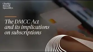 The DCMM Act and its implications on subscriptions