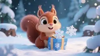 Baby Squirrel&rsquo;s Snowflake Surprise ❄️🐿️ | Fun Winter Kids Song & Nursery Rhyme