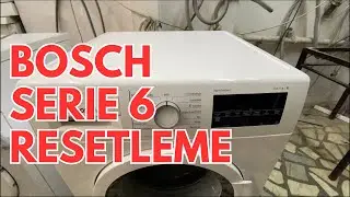 Bosch Serie 6 Çamaşır Makinesi Resetleme и Hata Kodu Silme | Bosch E28 Арыза Коду #bosch #siemens