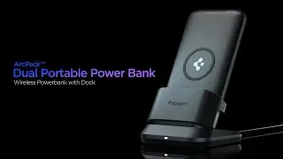 Spigen 3-in-1: Power Bank, Dock, and Stand in One. #PA2001