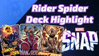 Ghost Rider Man-Spider is a SLICK Mash Up | Marvel SNAP Deck Highlight