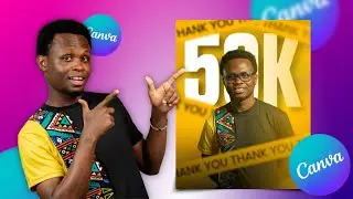 Instagram Milestone Design in Canva | African Geek
