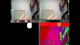 realtime color tracking / detection with opencv