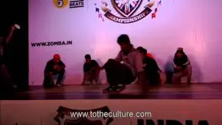UK BBoying Championship India 2012  Underdog Kombat Crew Showcase