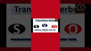 Transitive Verb with example #shorts @ExploreMoreandLearn