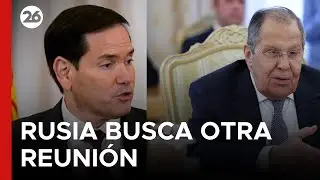 🤝 RUSIA | Sergei Lavrov dispuesto a volver a reunirse con Marco Rubio