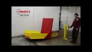 Low Duty 90 Degree Roll and Coil Tipper