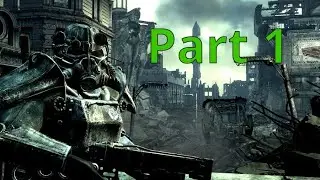 Fallout 3 Longplay Part 1 - The Lone Wanderer Begins His Journey