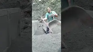 Manual sand processing in Gendol Merapi#automobile 
