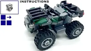 Custom Lego 4x4 ATV Instruction Video! (Tutorial)