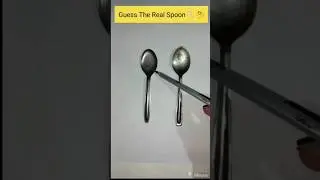 Guess The Real Spoon 🥄#shorts #viral #drawing