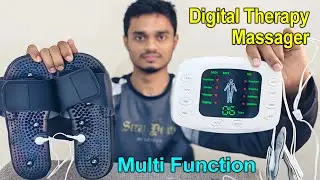 Solution for neck, shoulder, back pain. Multi Function Digital Therapy Massager