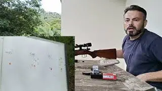 Rifle CZ 22lr. a 100m. - munições CBC, Sellier&Bellot e Eley Tenex