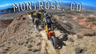 2021 Fall Moto Trip Part 1 - Montrose, CO