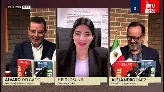 Heidi Osuna con Los Periodistas hablando sobre la evaluaci&oacute;n de AMLO a d&iacute;as de finalizar su sexenio