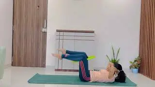 5 mins Inner thigh workout: With Pilates Ring #pilates #innerthighworkout#pilatespulse