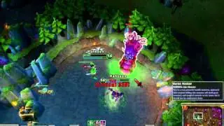 League of Legends lvl14 Shaco solo Baron