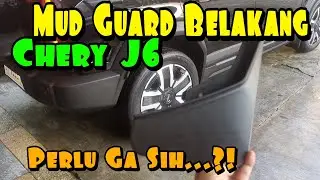 Cara Pasang Mud Guard Belakang Chery j6 | How To Install Rear Mud Guard ICAR 03