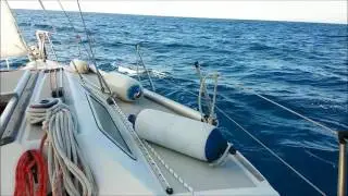 Navegaci&oacute;n en mediterr&aacute;neo con velero Granada 27