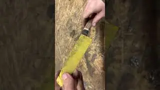 Check it out👀 #knifemaking #japanese #knife #sharp #bladesmith