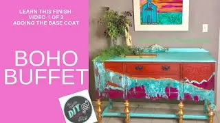 Boho Buffet, часть 2 | Закрепление верхнего слоя