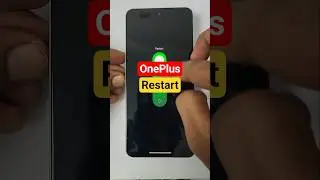 how to restart oneplus phone #oneplus #android