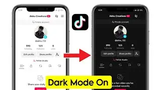 how to make tiktok dark mode android | tiktok dark mode kaise kare | dark mode kaise on kare tiktok