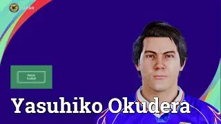 Yasuhiko Okudera - PES Clasico (Face, Body& Stats)