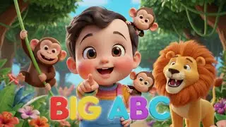Canción del ABC de Animales de la Selva 🦁🌴 | Alfabeto Infantil | Baby Song Español para Niños 👶🎵