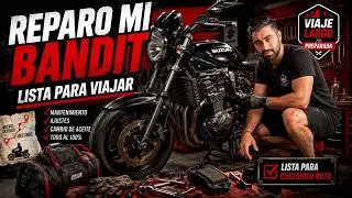 REPARACI&Oacute;N SUZUKI BANDIT 650: La dejaremos nueva para un viaje largo 😎😎.