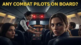 She Was Sleeping in Row 10 &ndash; Then the Captain Asked: Any Combat Pilots On Board?✈️😱 |True Hero Story