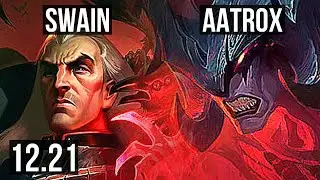 SWAIN vs AATROX (MID) | 7/0/13, 600+ games, Godlike | EUW Grandmaster | 12.21