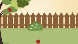 Mr. Longlegs and the fallen apple