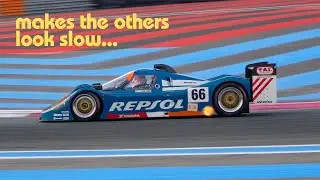 1of1 Brun C91 DESTROYS the competition! Judd 3.5L V8 Sounds - Group C at Paul Ricard Dix Mille Tours