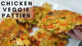 BEST CHICKEN VEGGIE PATTIES RECIPE