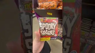 Spooky Sparks Halloween Fireworks! #halloween #spooky #fun