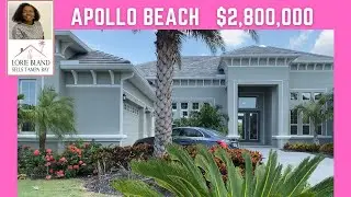 Luxury Million Dollar Home Apollo Beach Florida|Mira Bay Community|Tampa Lorie Bland sells Tampa Bay